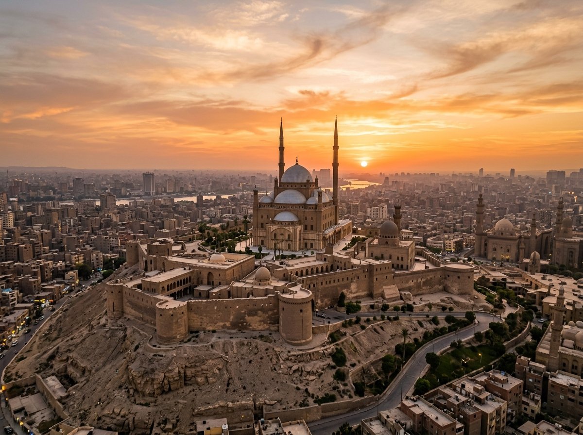 قلعة صلاح الدين الأيوبي وجامع محمد علي والقاهرة الإسلامية